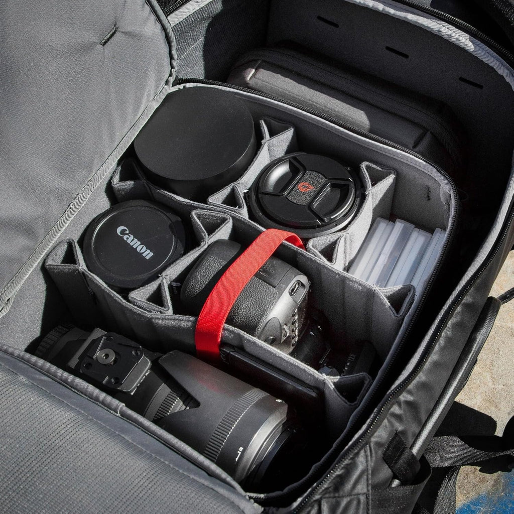 NANUK N-Cubik 17L Camera Bag Insert – Large Water-Resistant Cube – Shockproof Protective Camera Insert for Backpack – Perfect for Tech Gear & Accessories (11.4' x 13.3' x 6.6')