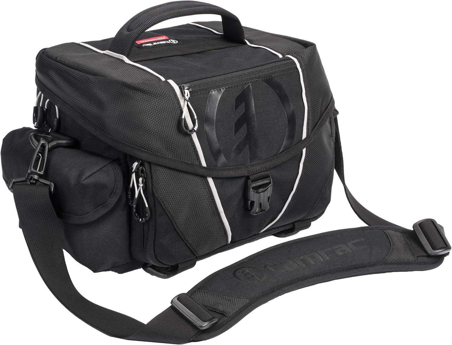 Tamrac Stratus 6 Camera Bag for Photographers, Camera Case for Photography Accessories, Shoulder Bag for DSLR and Mirrorless Cameras, Crossbody Camera Bag with Tripod Holder Strap - Black