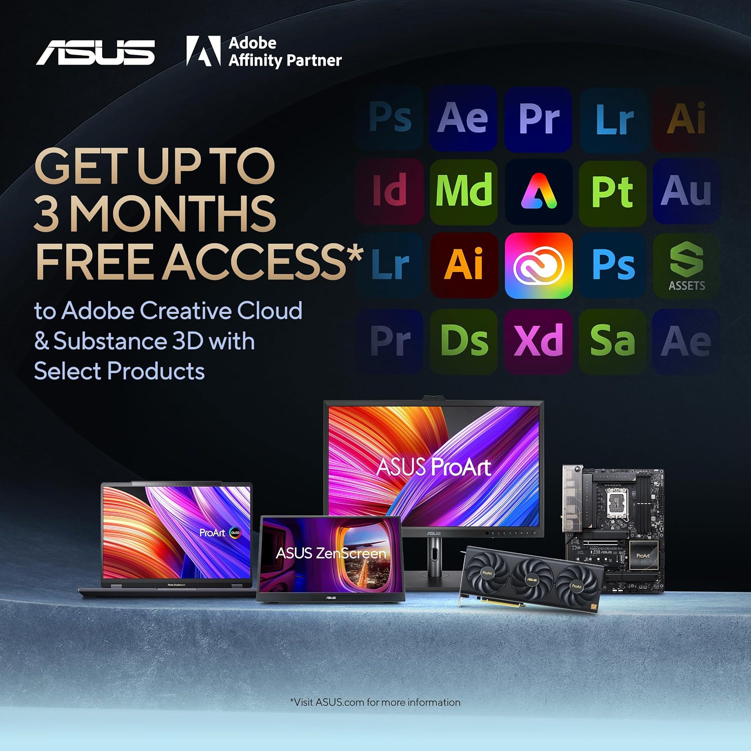 ASUS ProArt Display PA278QV 27' WQHD (2560 x 1440) Monitor, 100% sRGB/Rec. 709 ΔE < 2, IPS, DisplayPort HDMI DVI-D Mini DP, Calman Verified, Eye Care, Anti-Glare, Tilt Pivot Swivel Height Adjustable