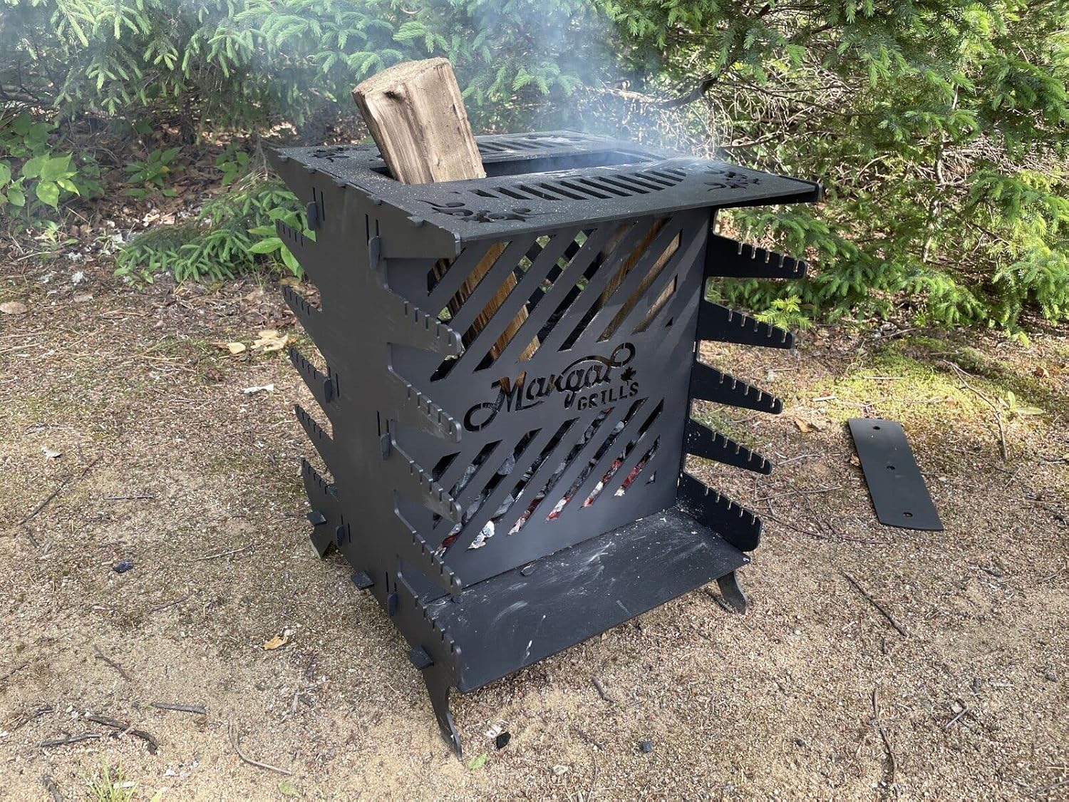 MangalGrills Vertical Charcoal Grill Kebab Shashlik BBQ Portable Mangal