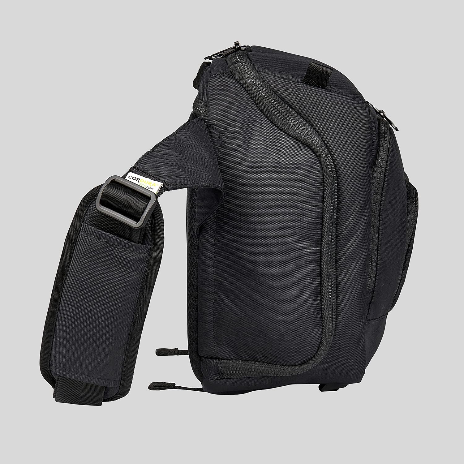 HEX Ranger DSLR XL Camera Sling – with Adjustable Carry Straps, Ample Interior Dividers, Water-Resistant Fabric, YKK Premium Zippers & More – Black