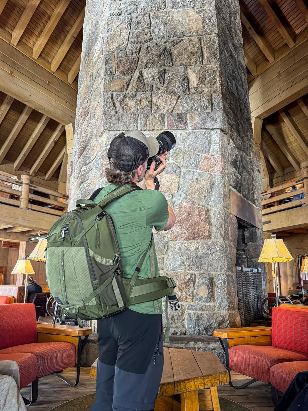 Think Tank BackLight 26L Camera Daypack Backpack for DSLR, Mirrorless, Photography and Video - Slate Black