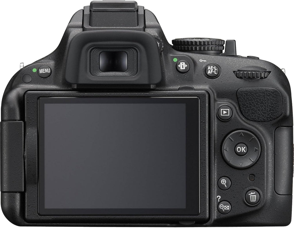 Nikon D5200 24.1 MP CMOS Digital SLR with 18-55mm f/3.5-5.6 AF-S DX VR NIKKOR Zoom Lens (Black)